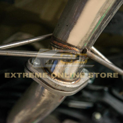 2017-21 Honda Civic Hatchback Sport FK7 3" NO MUFFLER Cat-Back Exhaust
