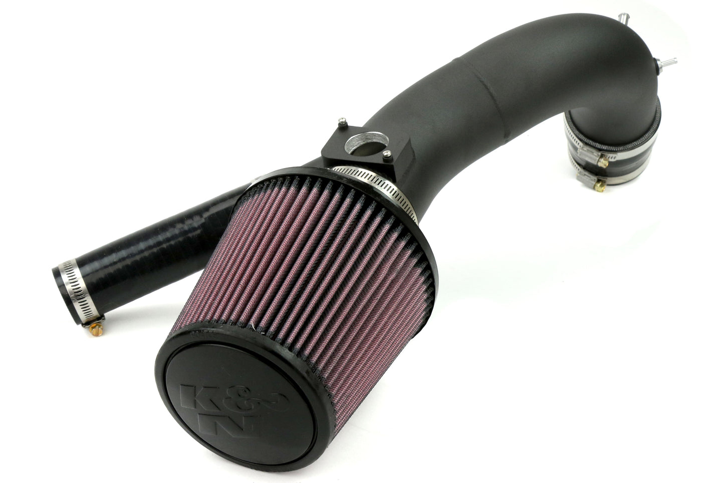 AMS Performance Intake Black w/ Breather Bungs - 2008-2015 Mitsubishi Evo X