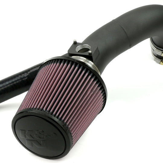 AMS Performance Intake Black w/ Breather Bungs - 2008-2015 Mitsubishi Evo X
