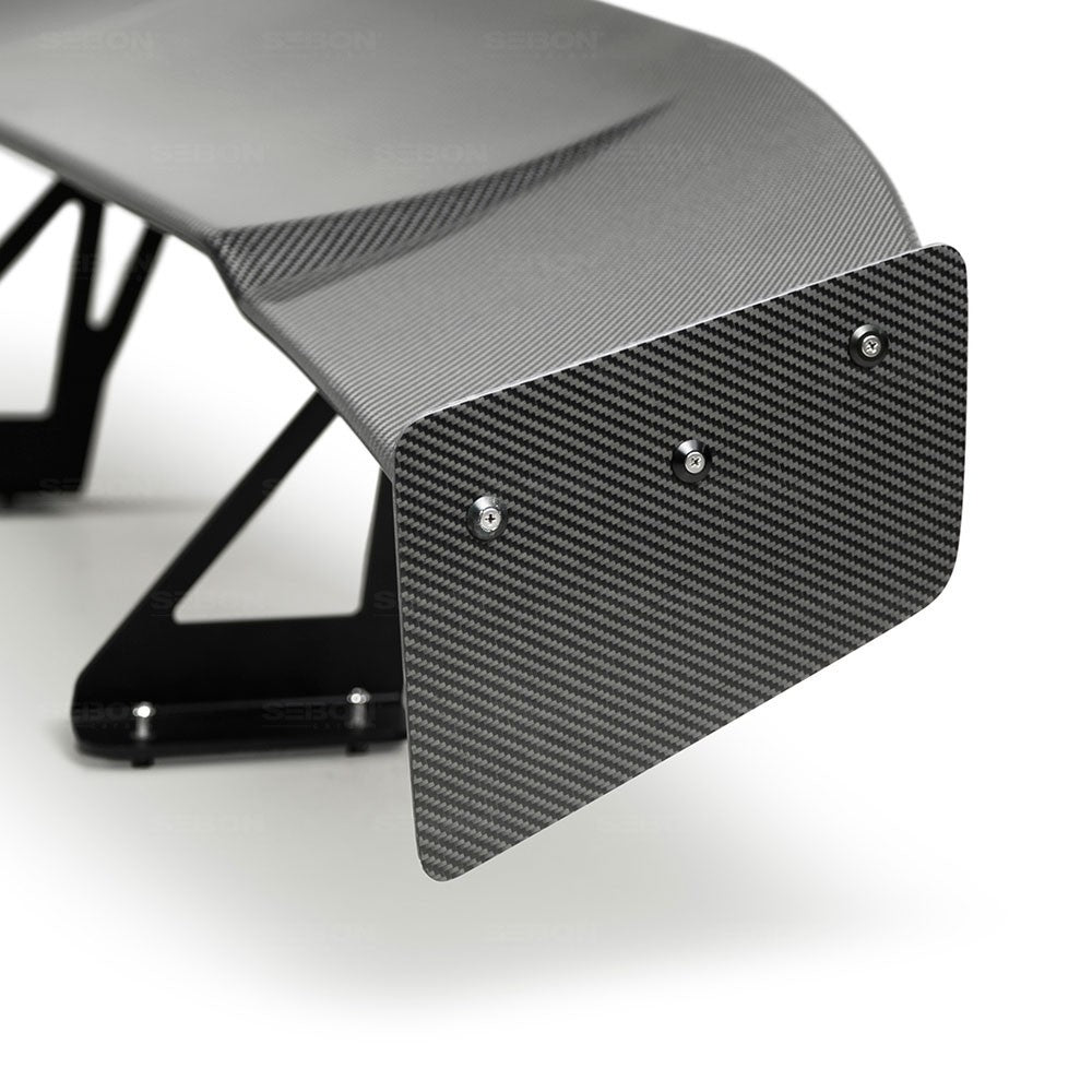 Seibon Carbon Fiber GT Series Rear Spoiler - 2015-2021 Subaru WRX / STI