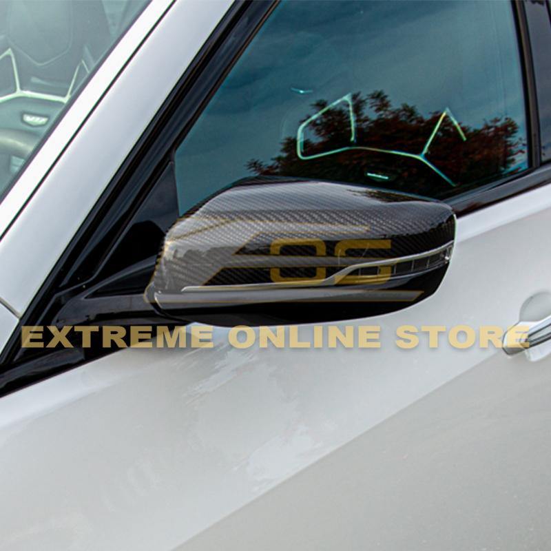2020-25 Cadillac CT5 DRY Carbon Fiber Mirror Covers