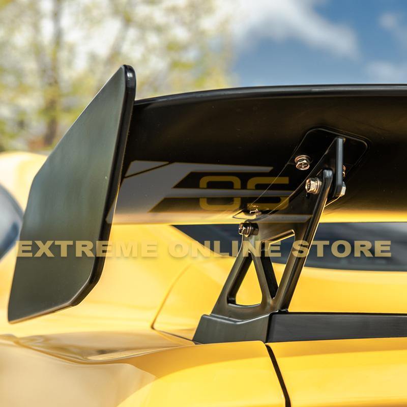 2015-23 Ford Mustang GT500 Track Pack Style DRY CARBON FIBER Rear Spoiler High Wing