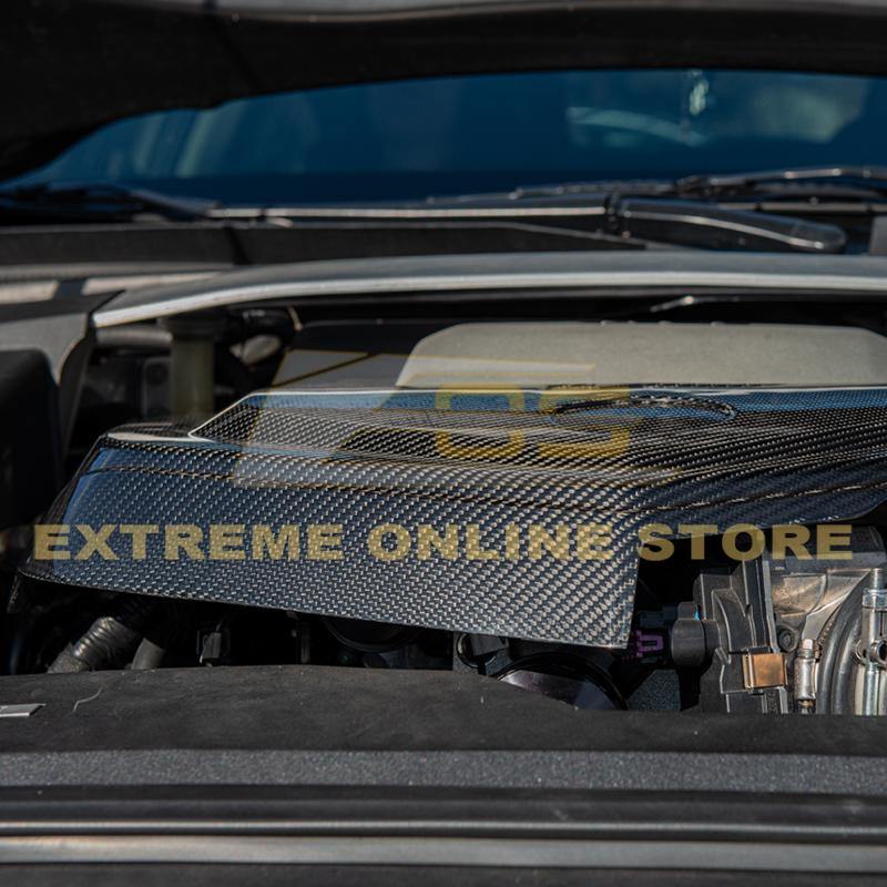 2009-15 Cadillac CTS-V Dry Carbon Fiber Front Engine Cover