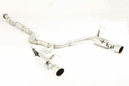 MXP Cat Back Exhaust Dual Single Tip - 2015-2021 Subaru WRX / STI
