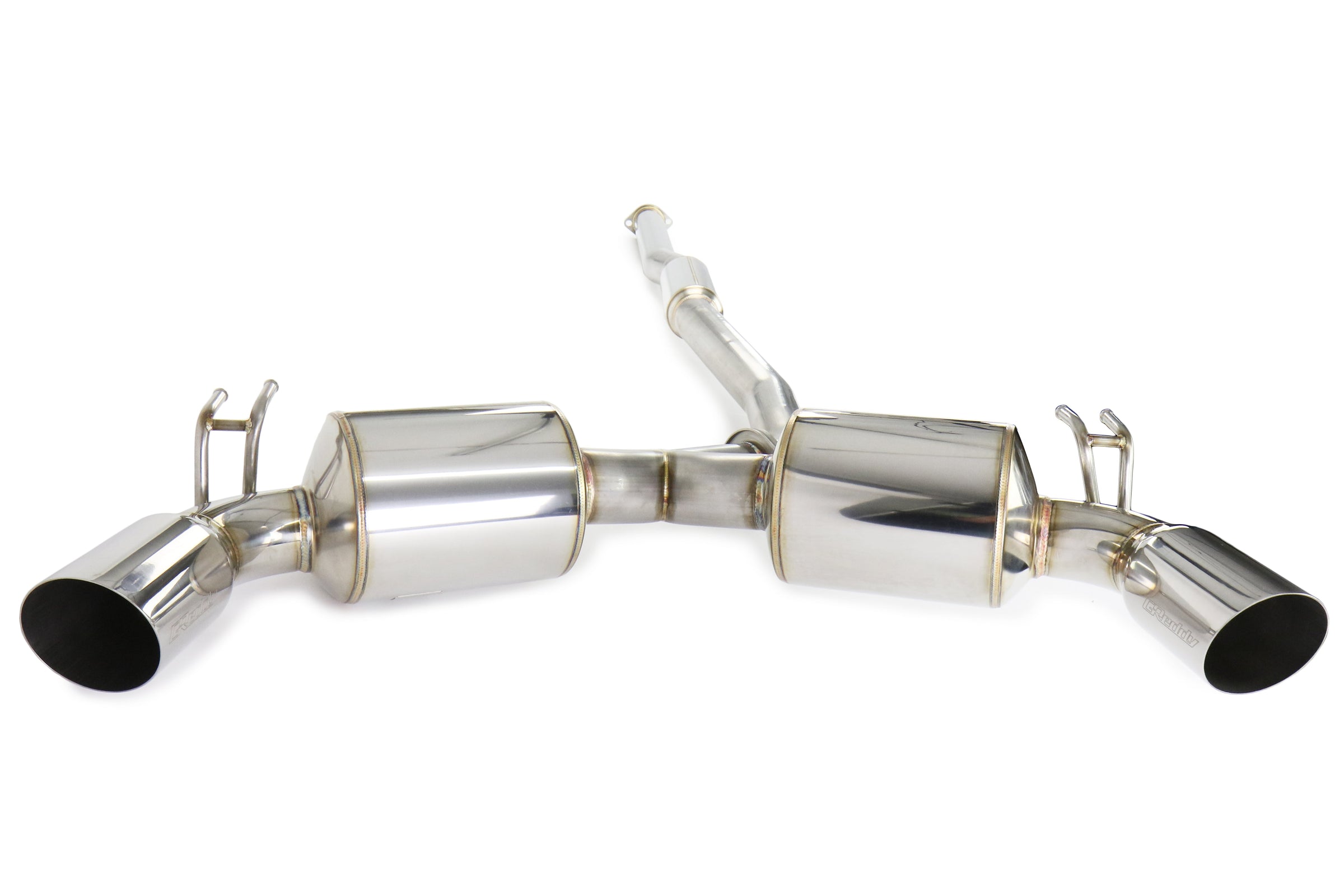 GReddy EVOlution GT Catback Exhaust - 2008-2015 Mitsubishi Evo X