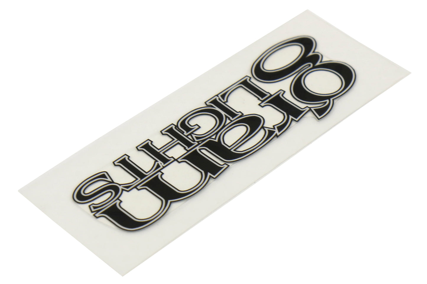 Gram Lights Spoke Sticker Black #3 - Universal
