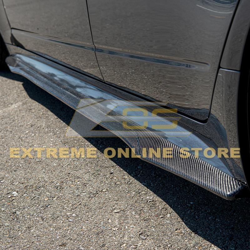 2009-15 Cadillac CTS-V Carbon Fiber Front Splitter & Side Skirts