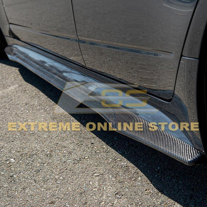 2009-15 Cadillac CTS-V Carbon Fiber Front Splitter & Side Skirts