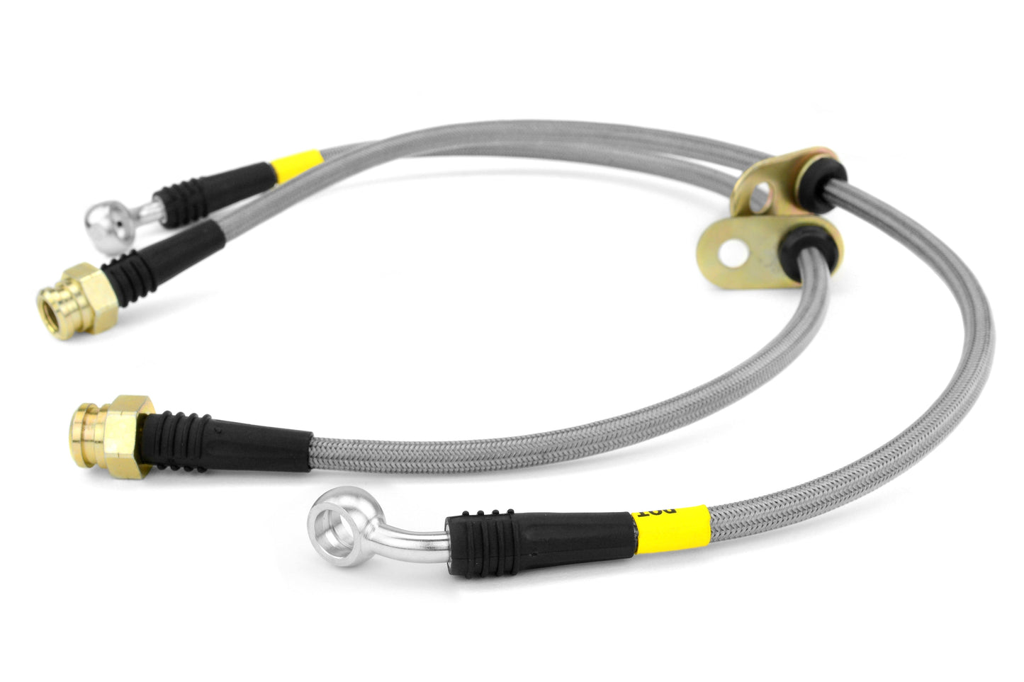 Stoptech Stainless Steel Brake Lines Rear - Subaru Models (inc. 2008-2017 Impreza / 2008-2014 WRX & STI)