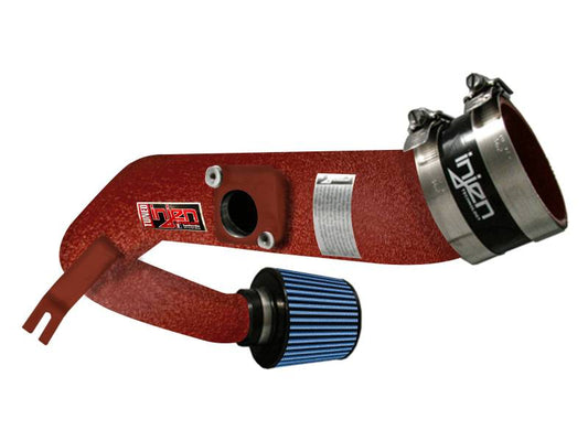 Injen Cold Air Intake System Wrinkle Red - 2002-2007 Subaru WRX & STI Sedan