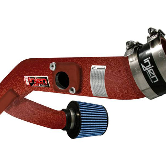 Injen Cold Air Intake System Wrinkle Red - 2002-2007 Subaru WRX & STI Sedan