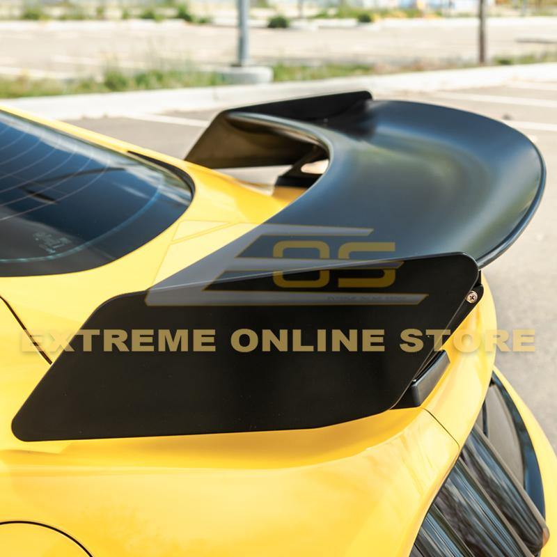 2015-23 Ford Mustang GT500 Track Pack Style DRY CARBON FIBER Rear Spoiler High Wing