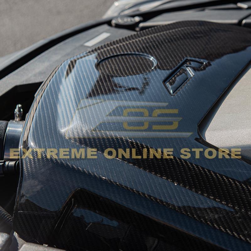 2009-15 Cadillac CTS-V Dry Carbon Fiber Front Engine Cover