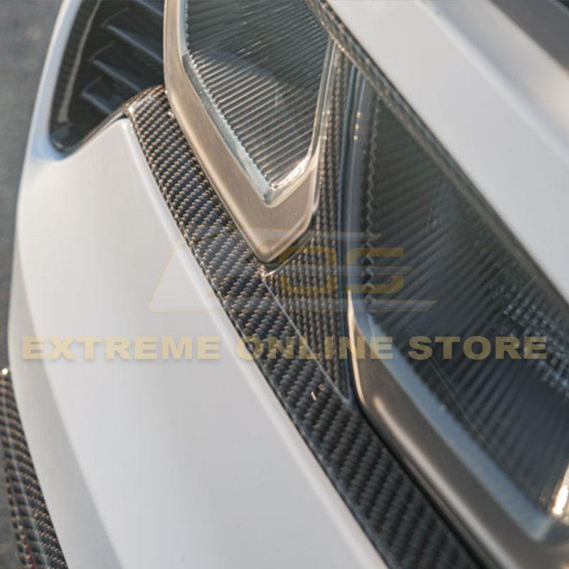 Corvette C7 DRY CARBON FIBER Rear Tail Light Bezels