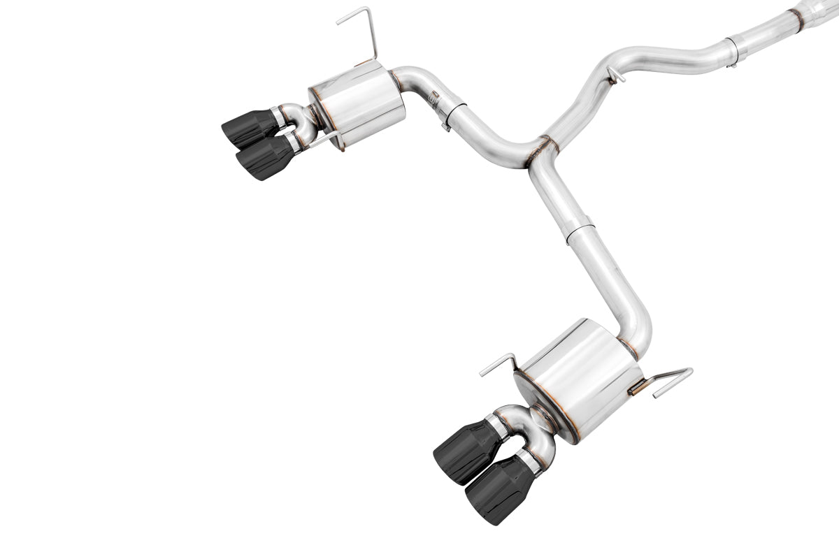 AWE Touring Edition Cat-Back Exhaust (Diamond Black Tips) - 2015-2021 Subaru WRX