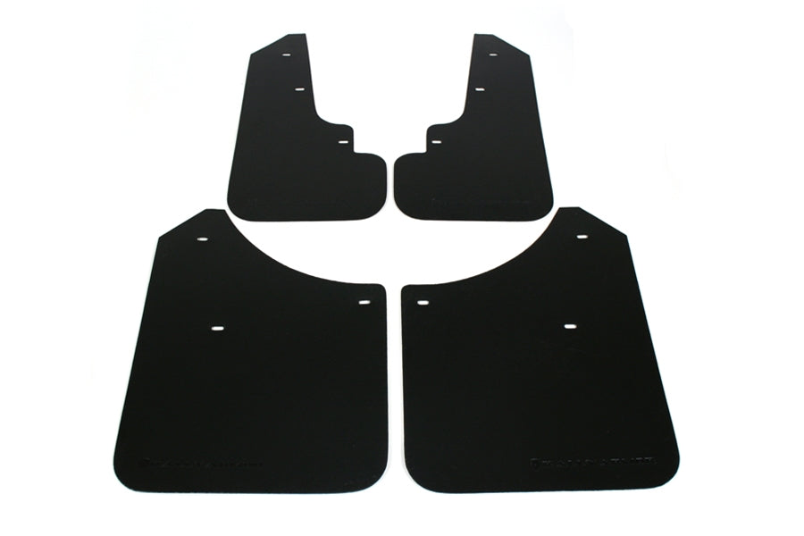 Rally Armor Basic Mud Flaps Black Logo - 2003-2008 Subaru Forester