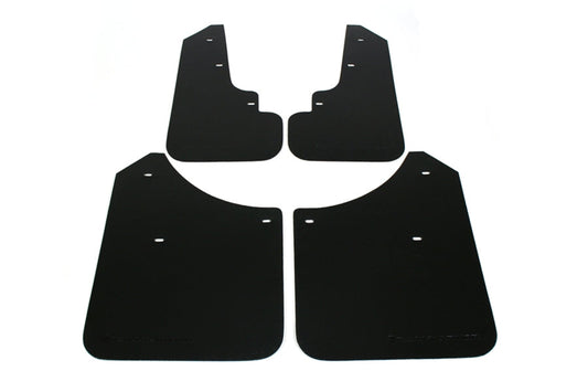 Rally Armor Basic Mud Flaps Black Logo - 2003-2008 Subaru Forester