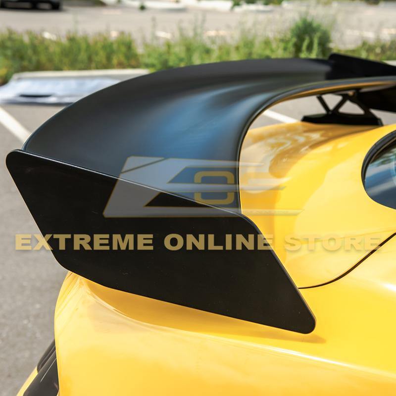 2015-23 Ford Mustang GT500 Track Pack Style DRY CARBON FIBER Rear Spoiler High Wing