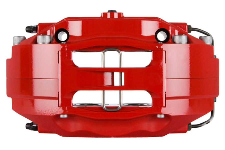 Stoptech ST-40 Big Brake Kit Front 332mm Red Zinc Slotted Rotor - 1998-2001 Subaru Impreza 2.5RS