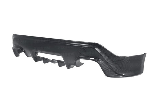 Seibon Carbon Fiber TB Style Rear Lip - 2013-2014 Scion FR-S / Subaru BRZ