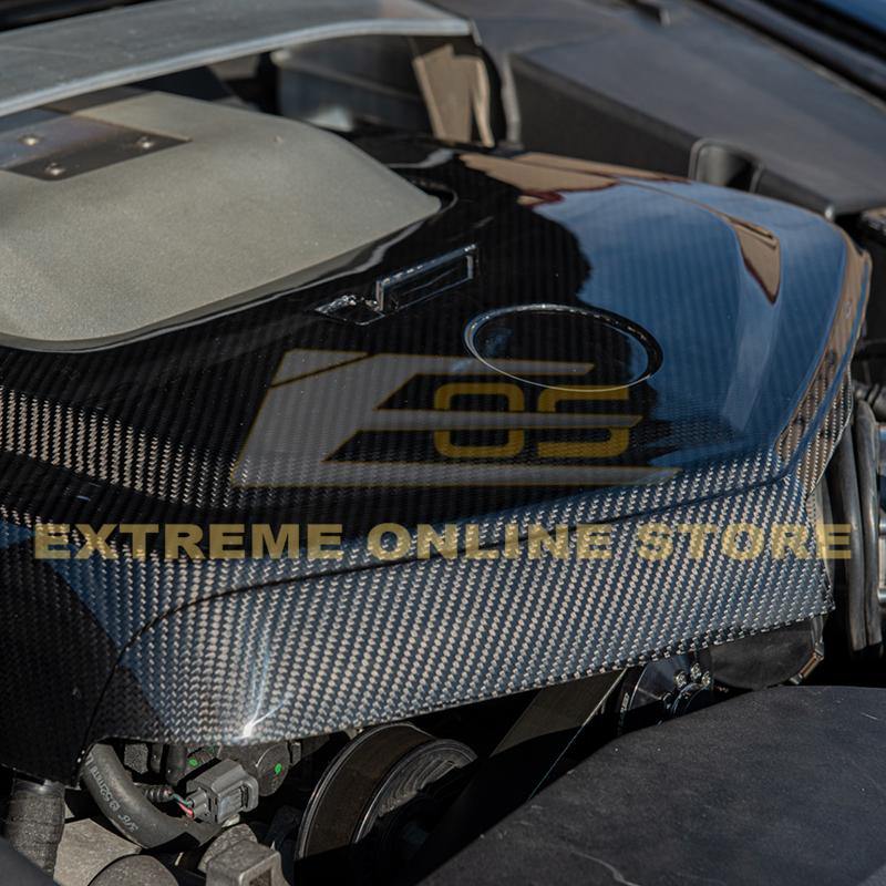 2009-15 Cadillac CTS-V Dry Carbon Fiber Front Engine Cover