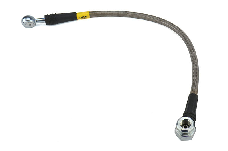 Stoptech Stainless Steel Brake Lines Rear - 2003-2006 Mitsubishi Evo 8/9