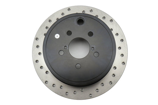 Stoptech Drilled Rotor Single Rear Right - Subaru Models (inc. 2008-2014 WRX)