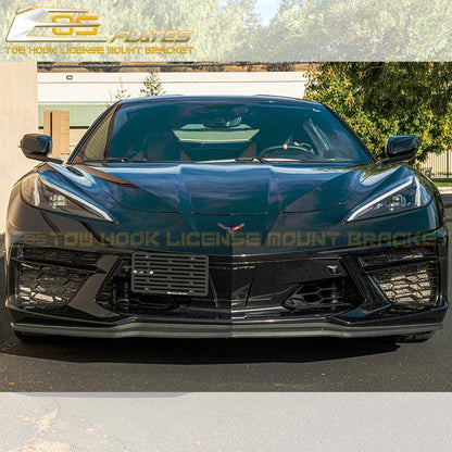 2020-Up Corvette C8 Tow Hook License Plate Adaptor
