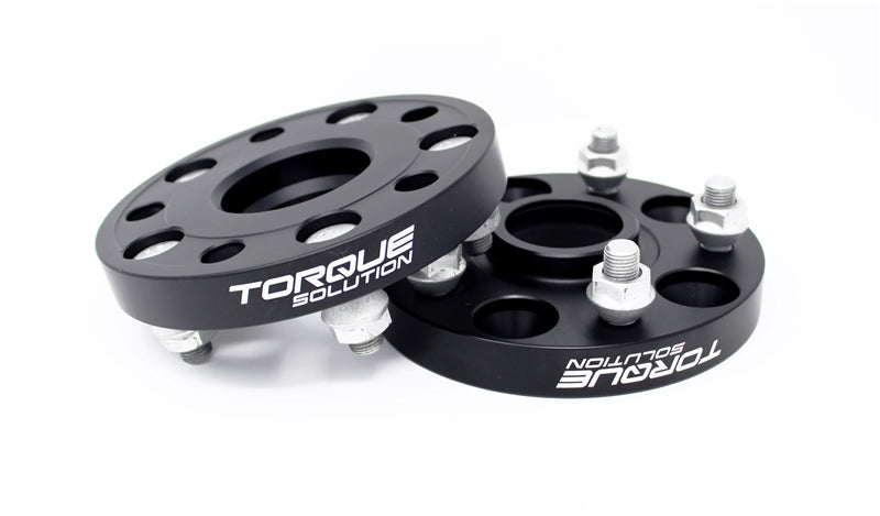 Torque Solution Forged Aluminum Wheel Spacers 5x114.3 25mm Pair - 2005-2021 Subaru STI / 2015-2021 WRX  / 2019-2024 Forester / 2014-2024 Outback