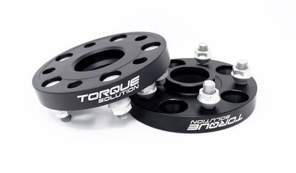 Torque Solution Forged Aluminum Wheel Spacers 5x114.3 25mm Pair - 2005-2021 Subaru STI / 2015-2021 WRX  / 2019-2024 Forester / 2014-2024 Outback