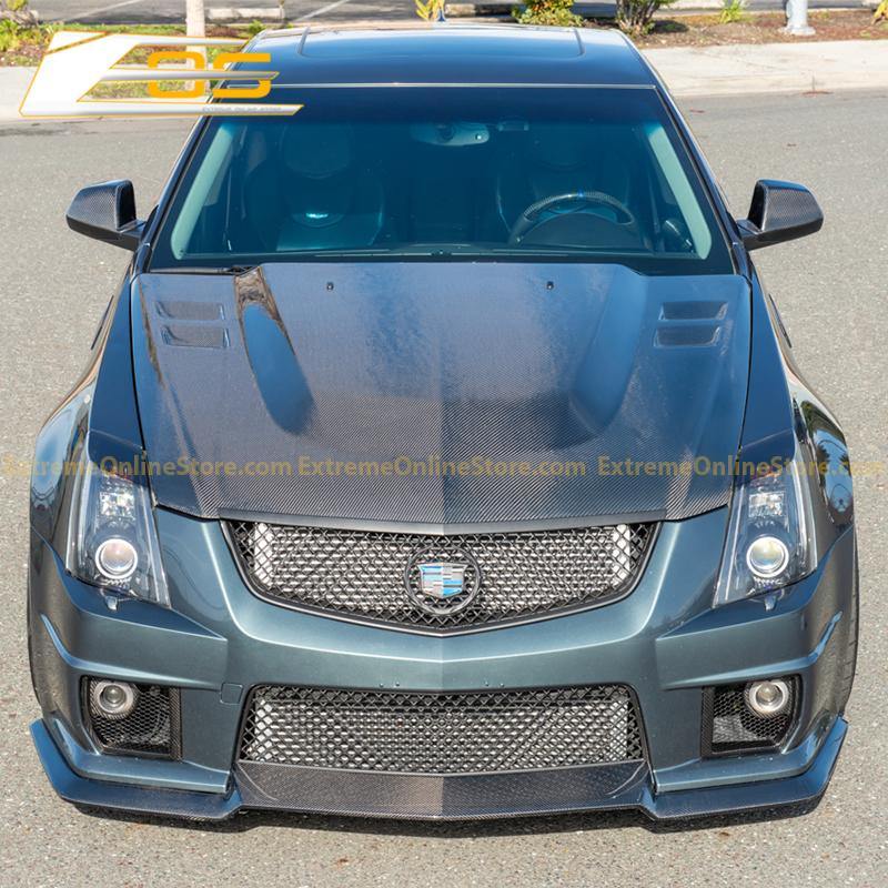 2009-15 Cadillac CTS-V Front Splitter Lip