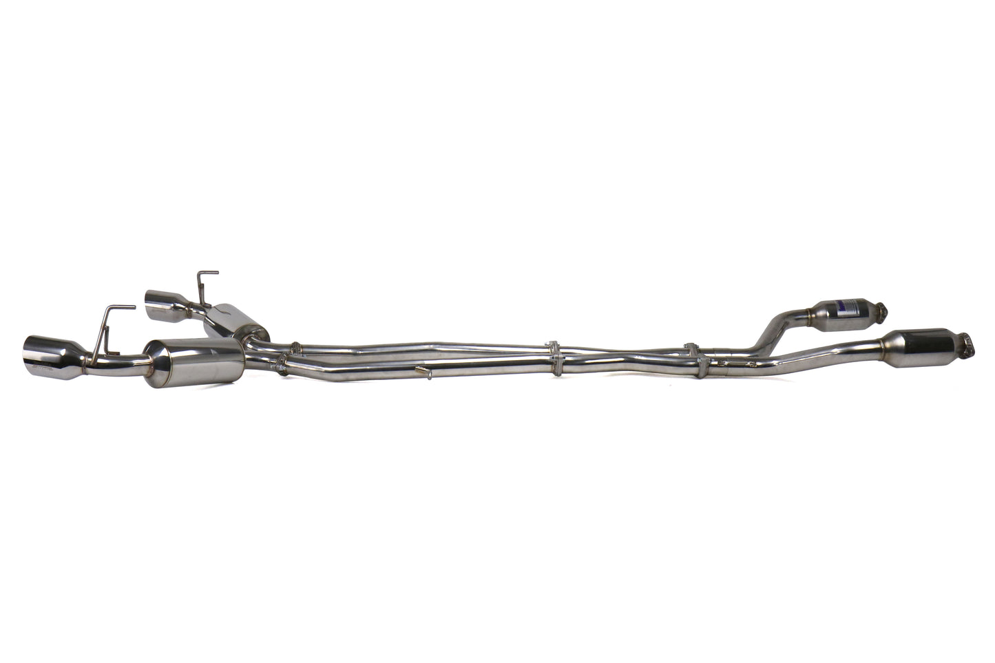 Invidia Dual N1 GT Cat Back Exhaust - Stainless Steel Tips - 2009-2016 Nissan 370Z