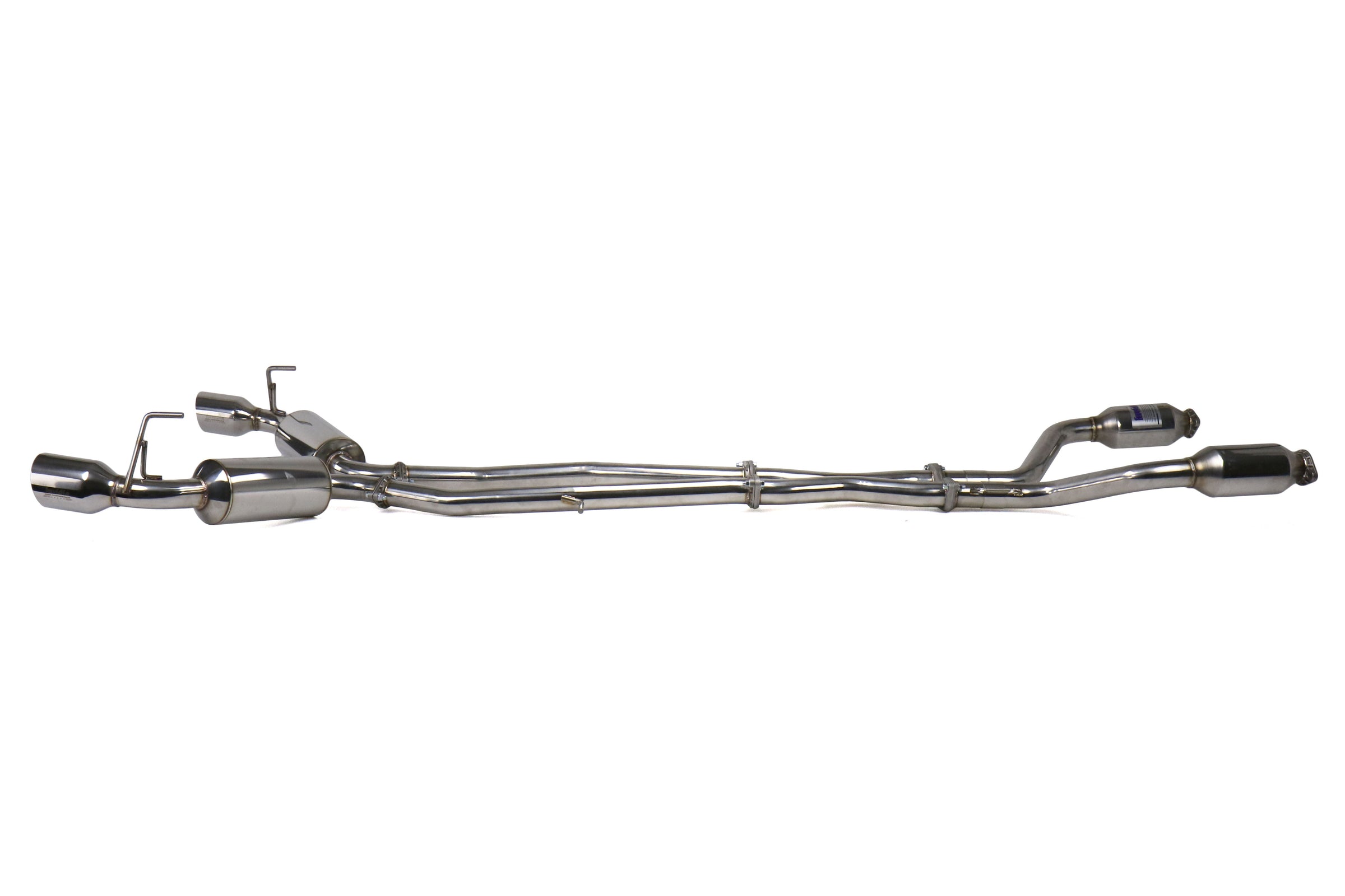 Invidia Dual N1 GT Cat Back Exhaust - Stainless Steel Tips - 2009-2016 Nissan 370Z