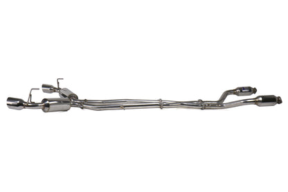 Invidia Dual N1 GT Cat Back Exhaust - Stainless Steel Tips - 2009-2016 Nissan 370Z