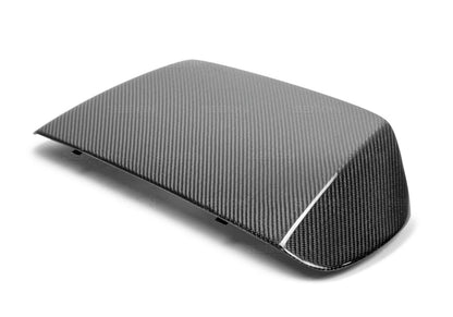 Seibon Carbon Fiber S Style Hood Scoop - 2008-2014 Subaru WRX / STI