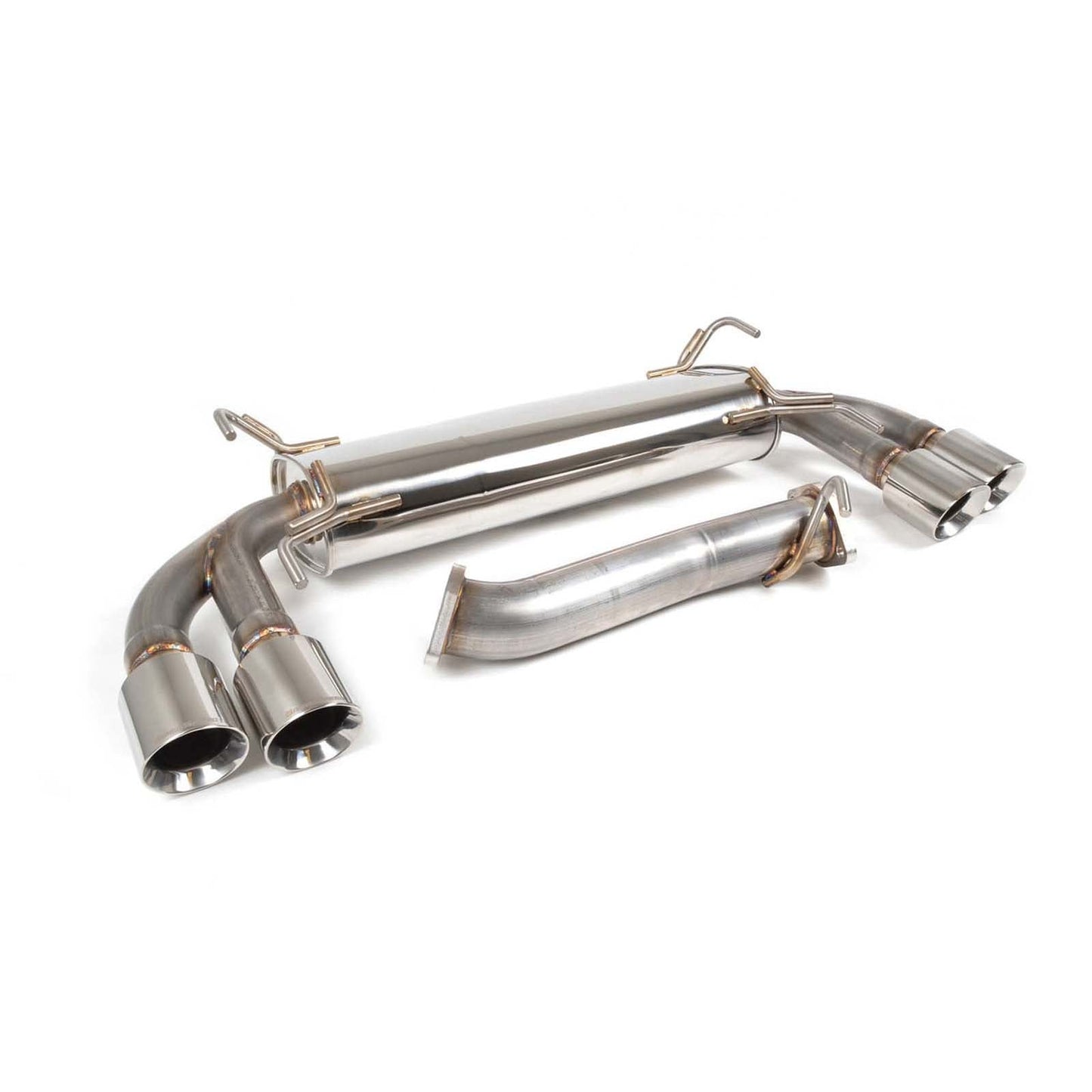 GrimmSpeed Catback Exhaust System Resonated - 2008-2014 Subaru WRX / STI Hatchback
