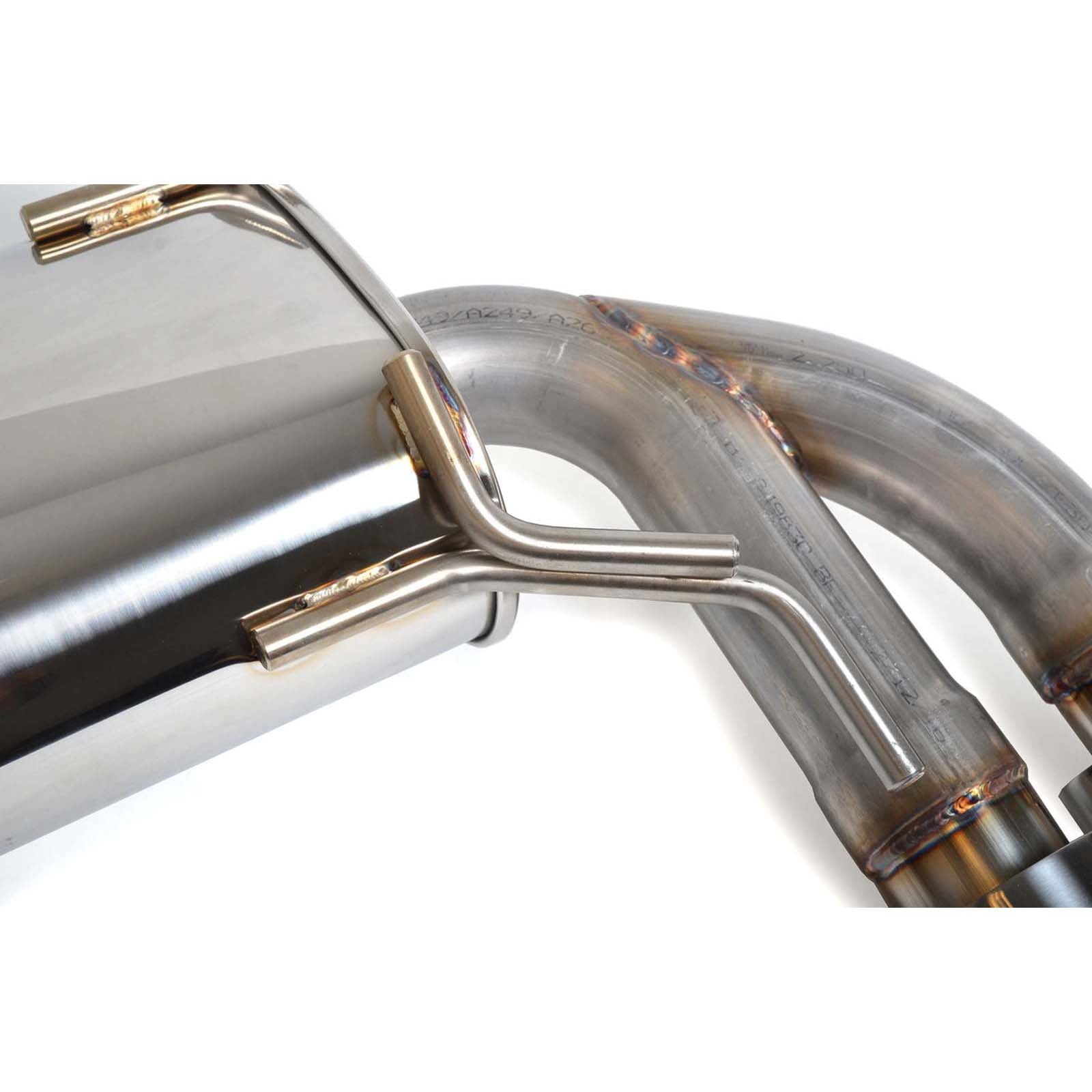 GrimmSpeed Catback Exhaust System Resonated - 2008-2014 Subaru WRX / STI Hatchback