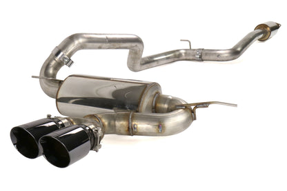 AWE Touring Edition Resonated Cat-Back Exhaust (Diamond Black Tip) - 2013-2018 Ford Focus ST