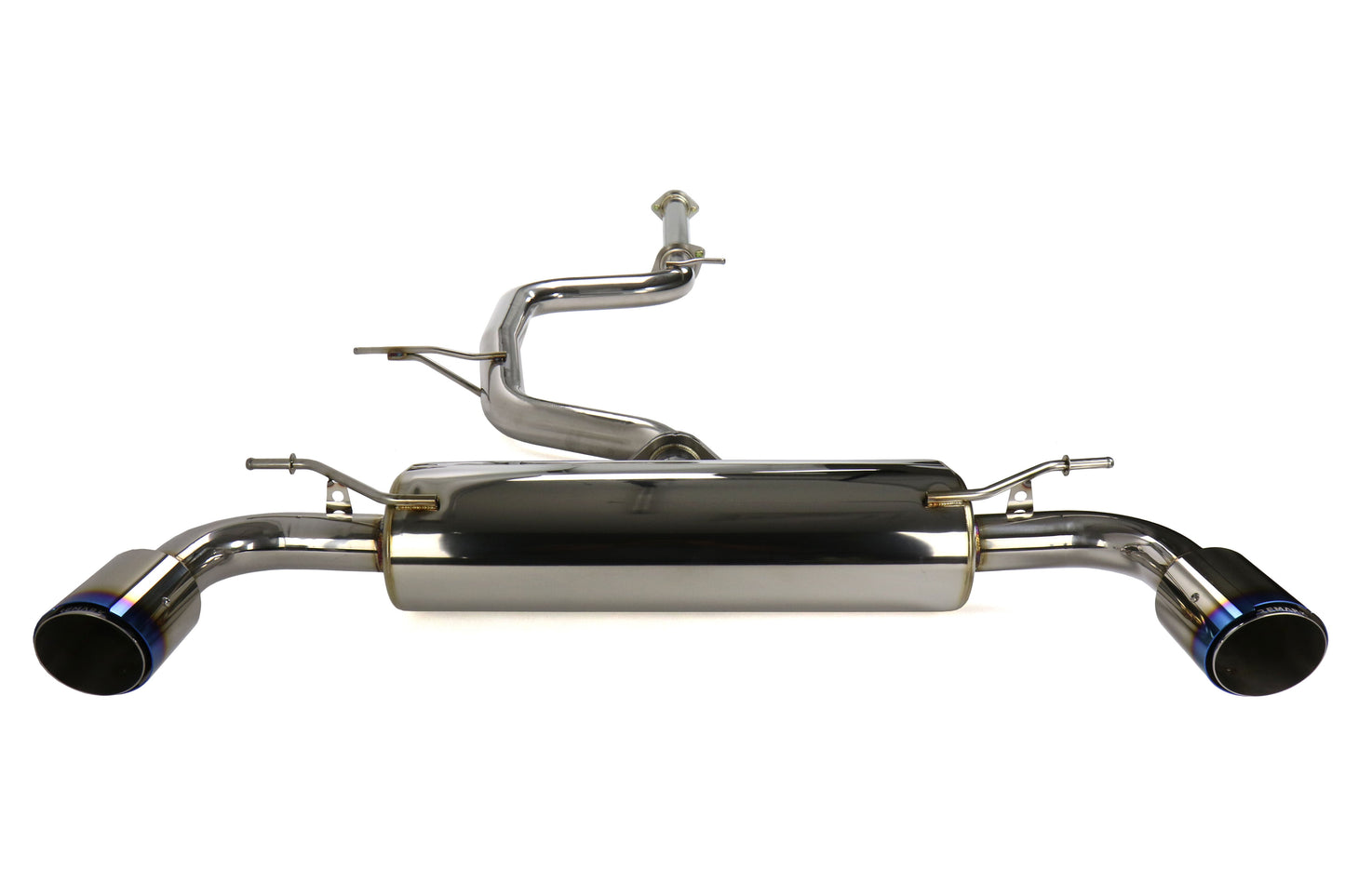 Remark Cat Back Exhaust w/ Burnt Stainless Steel Tip Cover - 2015-2024 Volkswagen GTI