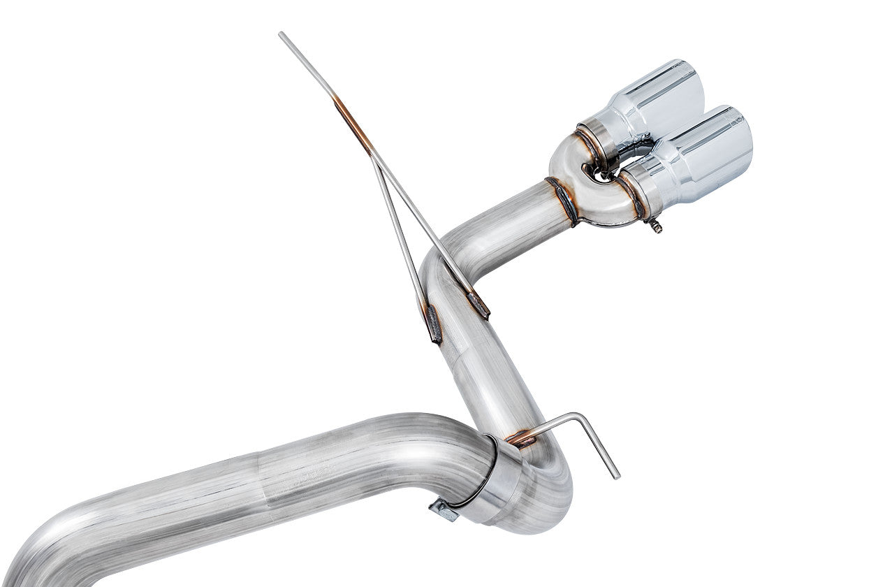 AWE Track Edition Cat-Back Exhaust (Chrome Silver Tips) - 2013-2018 Ford Focus ST