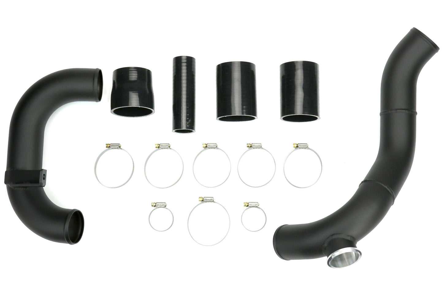 AMS Performance Lower IC Pipe Kit w/TiAL Flange - 2008-2015 Mitsubishi Evo X