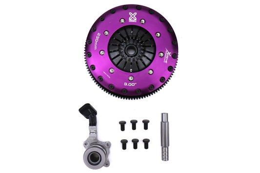 XClutch Clutch 9 Inch Twin Sprung Organic Clutch Kit - 2013-2018 Ford Focus ST