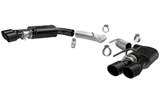 MagnaFLow Competition Series Axle Back Black Tips - 2018-2019 Ford Mustang GT