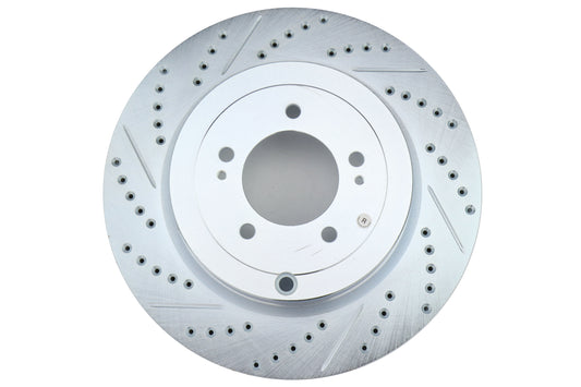 Stoptech C-Tek Sport Drilled and Slotted Rotor Single Rear Right - 2008-2015 Mitsubishi Evo X