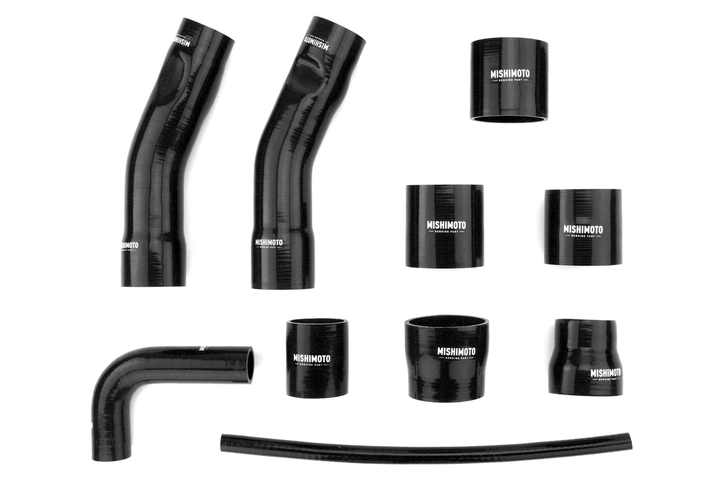 Mishimoto Front Mount Intercooler w/ Intake Black - 2008-2014 Subaru STI