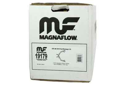 Magnaflow Competition Series Axle Back Exhaust System - 2015-2017 Ford Mustang EcoBoost