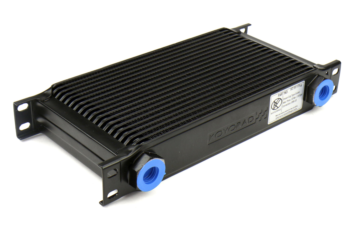 Koyo Universal 19 Row Oil Cooler Black - Universal