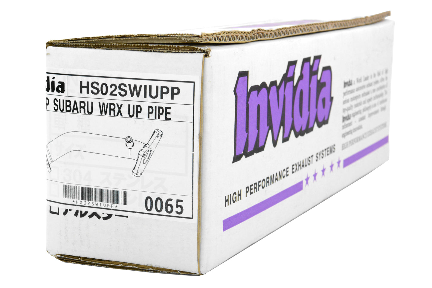 Invidia Up-Pipe - Subaru Models (Inc. 2006-2014 Subaru WRX / 2004-2021 STI)