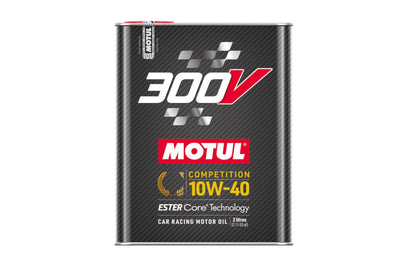 Motul 300V Competition 10W-40 Synthetic Motor Oil 2L (2.1qt) - Universal
