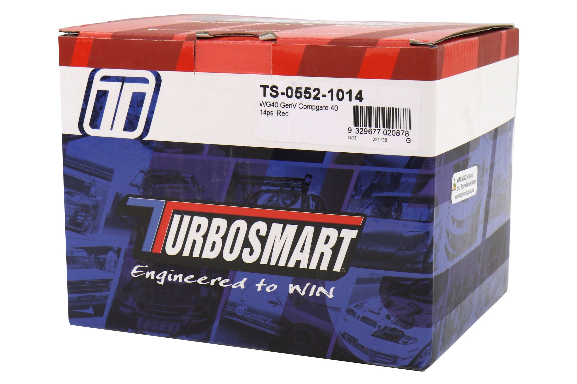 Turbosmart WG40 GenV Comp-Gate 40mm 14psi (Red) - Universal